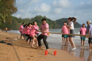 ผูกสายใย ผูกสายใจ สาธิตรามบางนา รุ่นที่ 1 ชายหาดเฮฮา & กีฬาริมทะเล